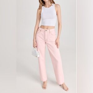 Re Done Loose Long Rigid Jeans NWT 32